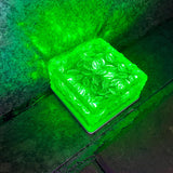 Solar Courtyard Ice Brick Lamp LED Ice Buried Atmosphere