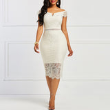 Lace Evening Party Dress